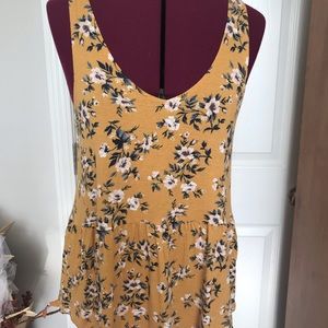 American Eagle floral tank top